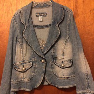 Ladies AB Jeans Jacket